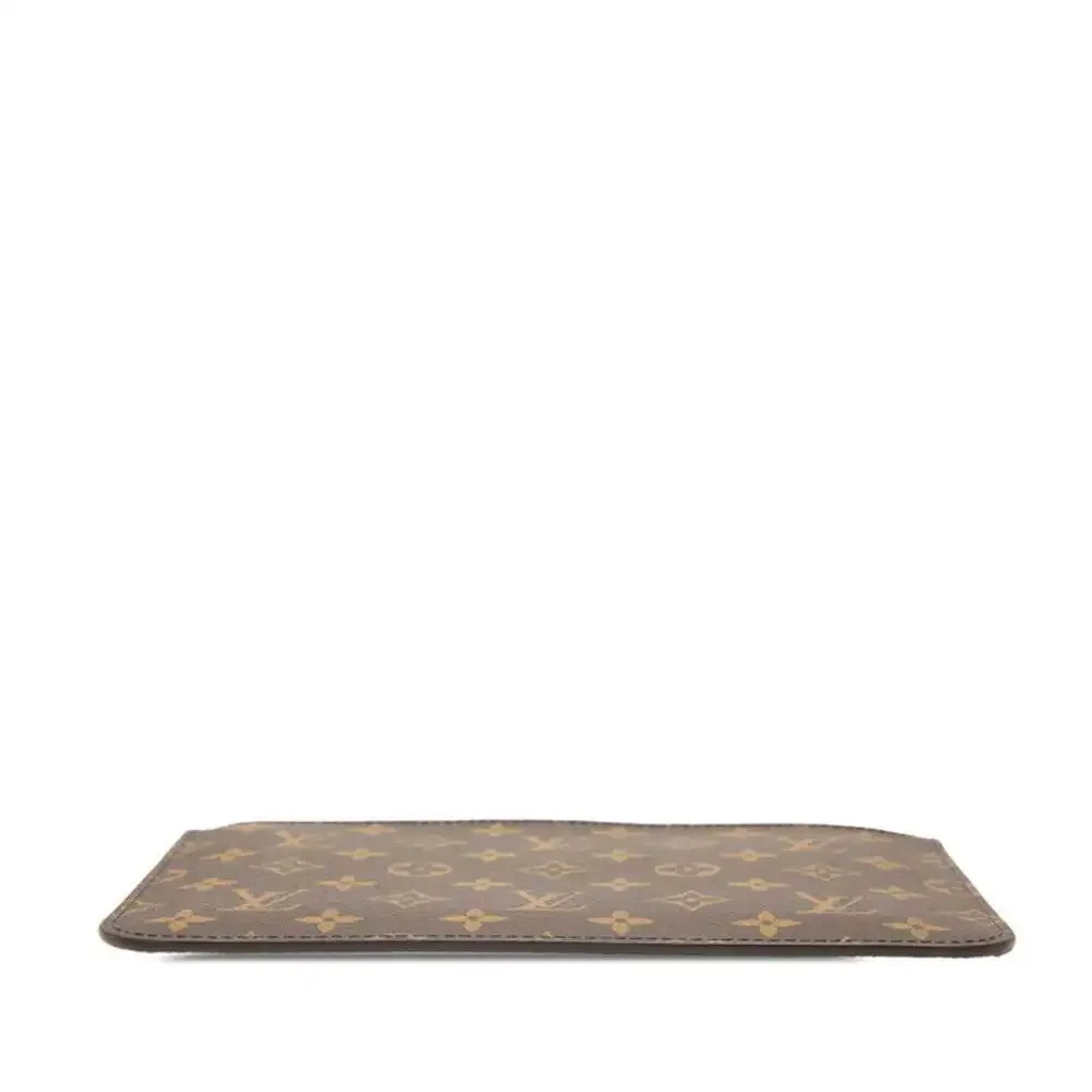LOUIS VUITTON Authentic Brown Monogram Neverfull MM Pouch